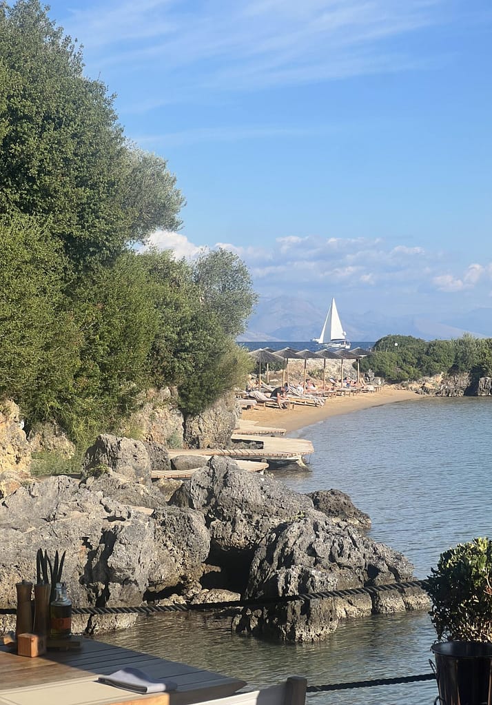 Corfu beach resort