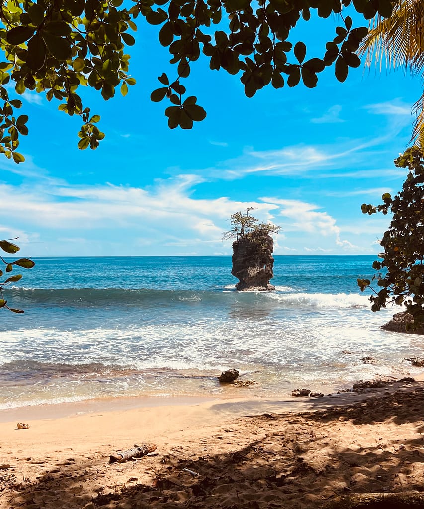 beautiful beach at Costa Rica
